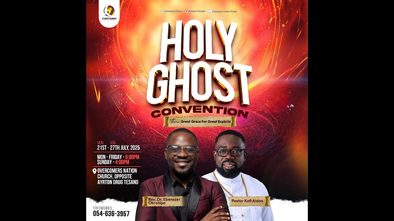 DAY 5 | HOLY GHOST CONVENTION 25 - YouTube
