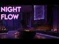 NIGHT FLOW 🌙 Sleep Jazz | Modern Luxury Bath, Cozy Fireplace, Relaxing Piano for Deep Sleep
