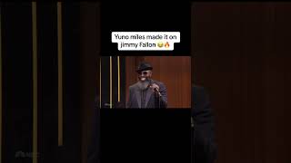 Yuno miles on jimmy Fallon 😂 #jimmyfallon