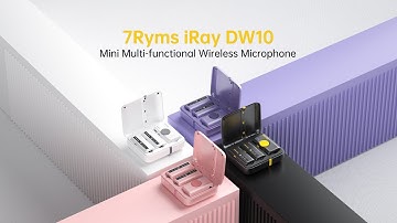 Introducing 7RYMS iRay DW10 Mini Multi-functional Wireless Mic with a Built-in Sound Card