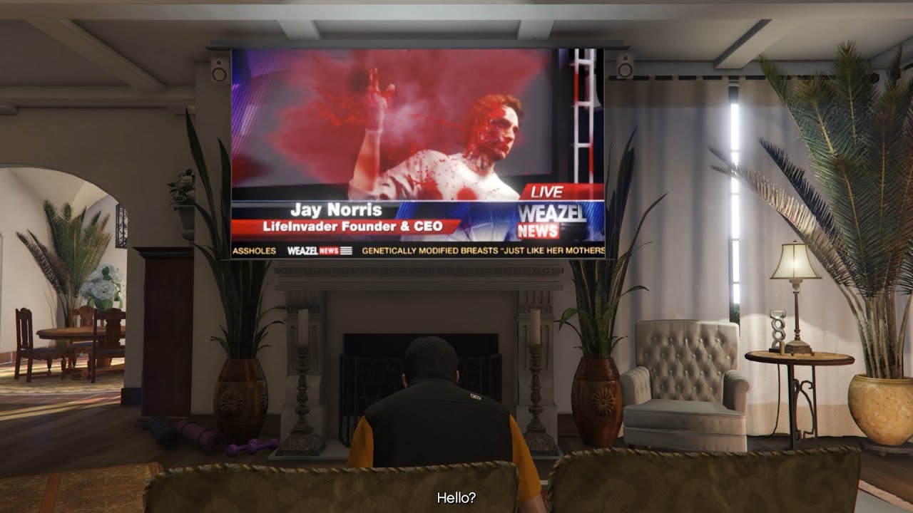 Jay Norris death scene GTA 5 YouTube