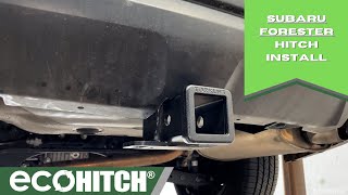 How To Install A Subaru Forester Hitch By Ecohitch X7216