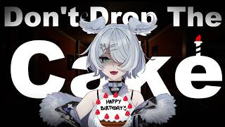 【DON'T DROP THE CAKE】 SPOOKY PRE-BIRTHDAY CAKE 😭😭😭 I'M SO SCARED 【NIJISANJI EN | Elira Pendora】