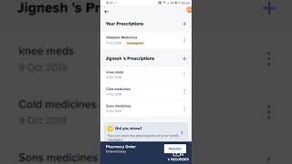 Ekincare order medicines flow screenshot 2