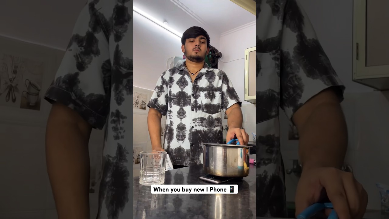 When you buy new I Phone 📱| Hassu