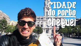 CIDADE DO PORTO, PORTUGAL: Aeroporto, Chegando, Centro da cidade| Hoje tô Aqui