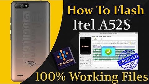 Itel A52S Firmware Flashing Rom Install - Dead Boot Repair / Red States Fix Hang Fix