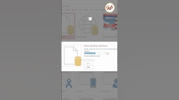 MS Access Basics: Create a Database in 3 Steps! #msaccess