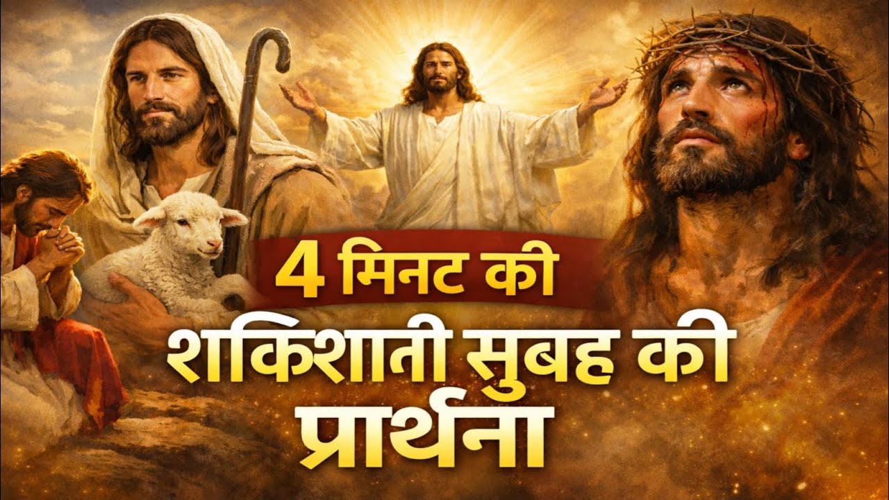 सुबह की यह प्रार्थना सुनें और अपना दिन परमेश्वर को सौंप दें🙏