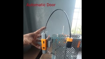 Automatic Door - A Robotics in Action #activity #education #shorts #braintrainadda #robotics #create