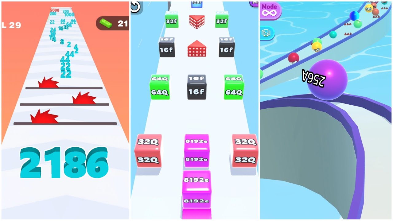 This 2048 Run Battle Got Out of Control 😱 | 128G vs 128A vs 4K