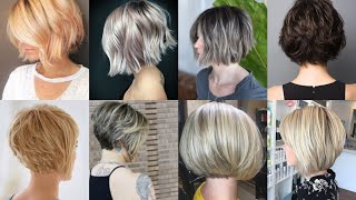 'The Chop Shop 2.0'| 60+ Trendy Woman Short Bob Haircuts Style's 2024!