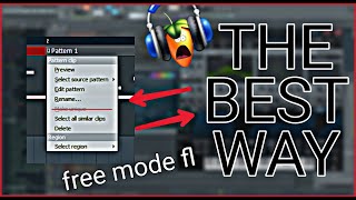 HOW TO MAKE A SAMPLE UNIQUE IN FREE MODE FL STUDIO QUICK AND EASY