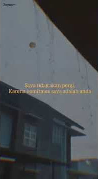 Story whatsapp komitmen keren.