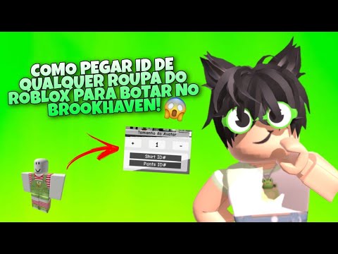 Como pegar ID de todas as camisas do Roblox para usar no brookhaven! 😱 