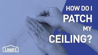 How Do I Patch & Repair My Ceiling? | DIY Basics Profile