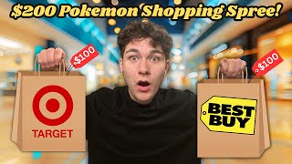 Target vs Best Buy Pokemon Card Shopping Challenge! *I SPENT THE MOST!*