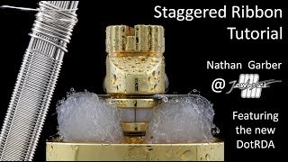 Staggered Ribbon Tutorial