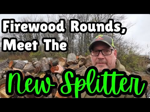 Fastest Vertical Log Splitter - YouTube