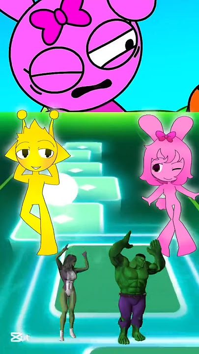 Incredbox Sprunki Zoonomaly Theme 🎶 Tiles Hop EDM Rush!🎵 #139