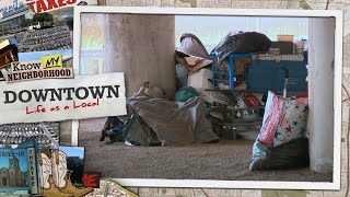‘It’s hard to get out of this rut:’ Homelessness on the rise downtown as city sweeps hundreds of... Resimi