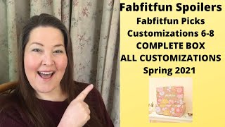 Fabfitfun Spoilers Fabfitfun Picks **New** / COMPLETE BOX / Spring 2021 Spoiler