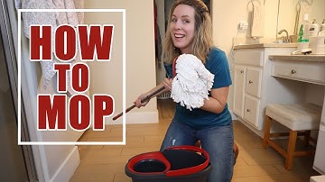 How to Mop (Tips for Mopping the Floor)