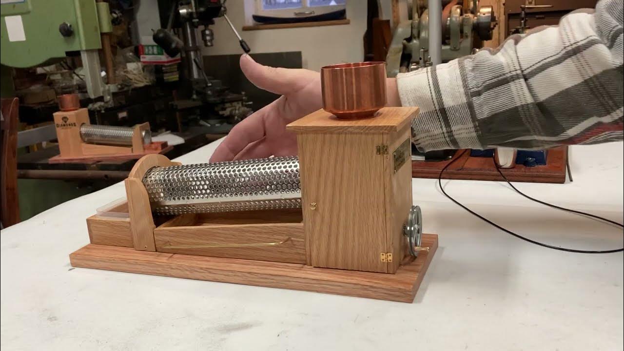 Model Gold mining Trommel "Steam powered" YouTube