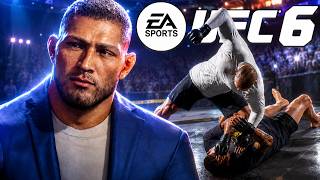 EA UFC 6 THE LEGACY - PLAYING FOR THE FIRST TIME EVER! INSANE KNOCKOUTS!