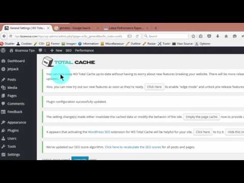 51 Wp Cache plugin and GTmetrix WordPress speed