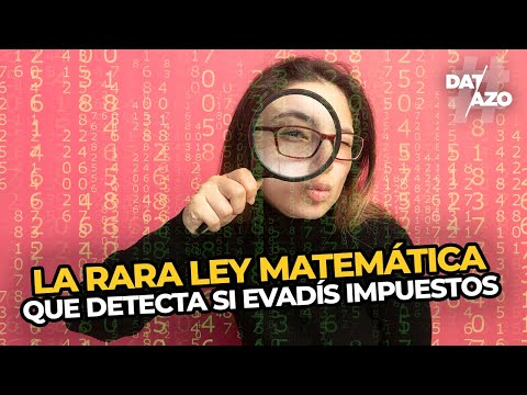 La RARA LEY MATEMÁTICA que DETECTA si EVADIS impuestos
