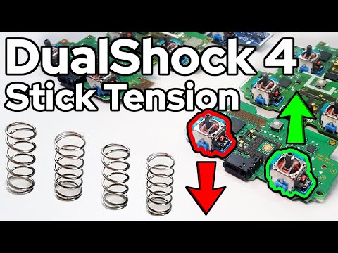 How to Change Dualshock 4 Analog Stick Tension