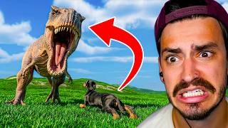 T-REX vs. WIENER DOG?! (Beast Battle Simulator)