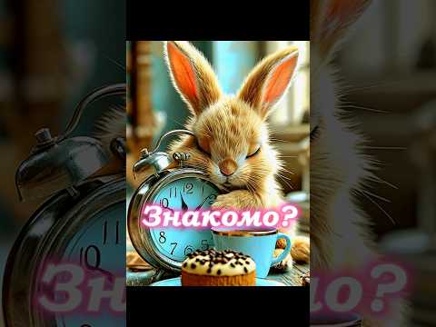 САМЫЙ МИЛЫЙ КРОЛИК 😍 #shorts #новыйгод #будильник