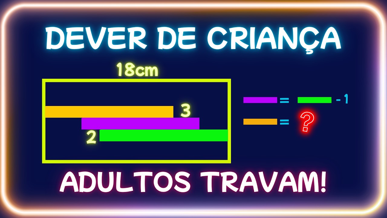 👉 Dever de casa de criança que deixa ADULTOS sem resposta!