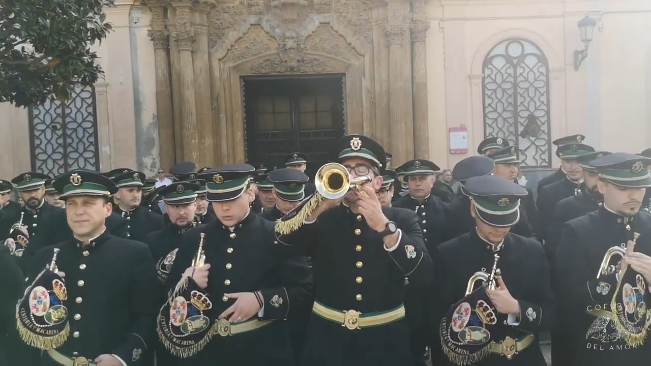BCT Centuria Macarena en Plaza San Antonio, Cuaresma Cádiz 2025