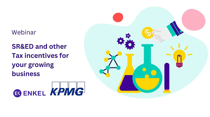 SR&ED and other Tax incentives for your growing business