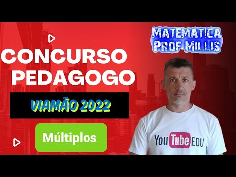 🎥 Questão 29 – Concurso Pedagogo Viamão 2022 | Multiplos