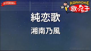 【ガイドなし】純恋歌 / 湘南乃風【カラオケ】