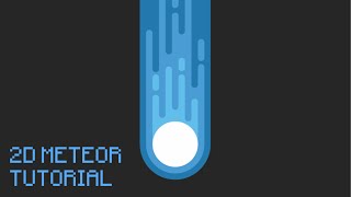 Adobe Illustrator: Flat Meteor Design Tutorial