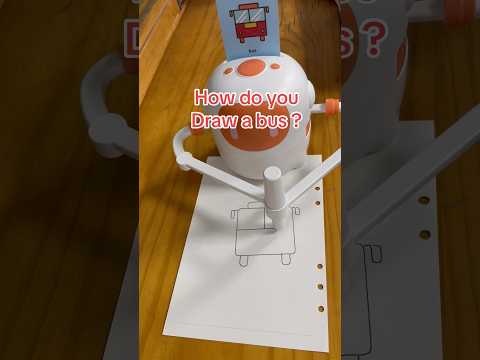 How Do You Draw A Bus Drawing Funny Robotart Draw Bus