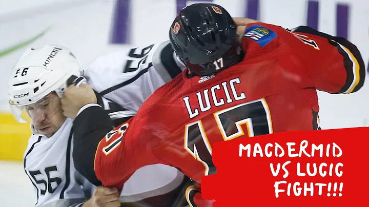 GOTTA SEE IT! Kurtis MacDermid fights Milan Lucic