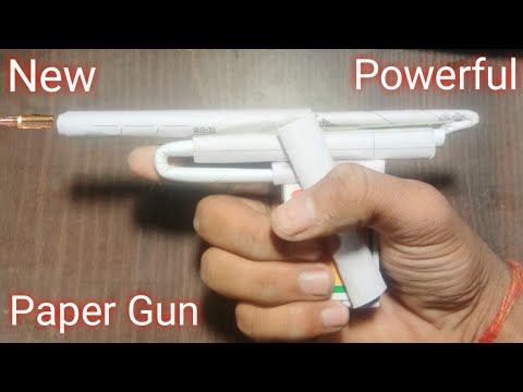 How To Make Gun With Paper || Paper Pistol Gun || How To Make Paper Gun ...