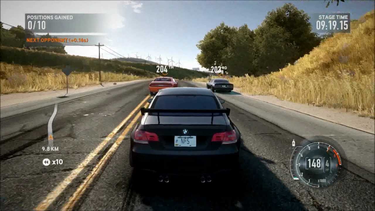 NFS RUN Ultra settings on AMD FX-6100 (1080p) HD
