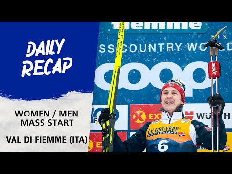 Svahn and Valnes save the best for last in Fiemme Mass Start races | FIS Cross Country World Cup