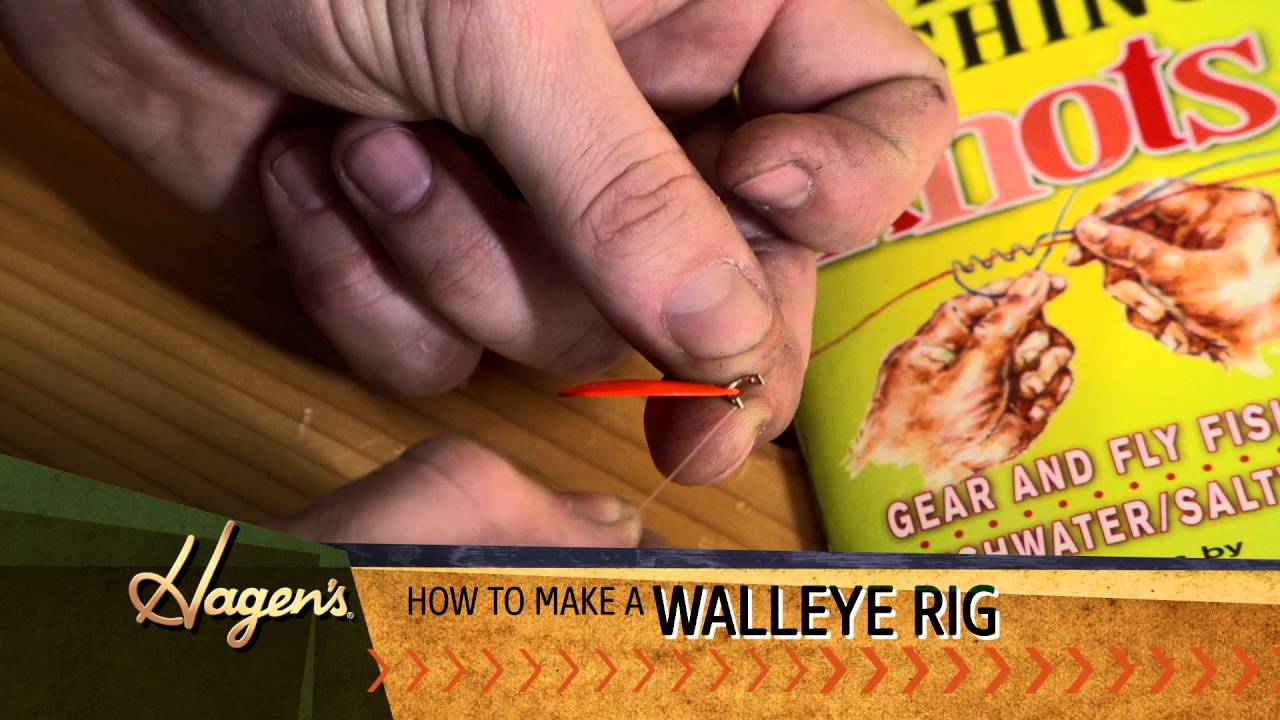 How To Make A Walleye Rig - YouTube