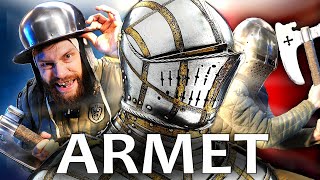 The best knight helmet - armet! I'll bet anything!