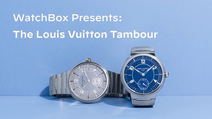 F】 Introducing: Louis Vuitton's New Tambour In Steel