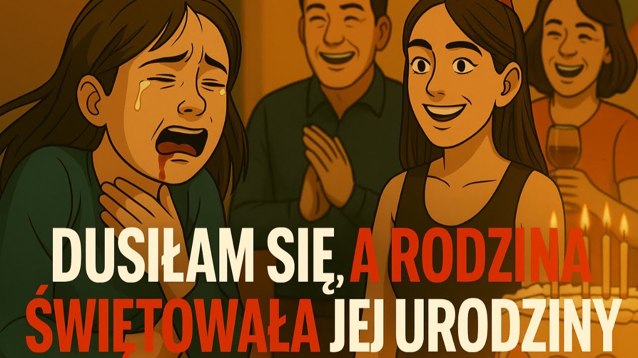 (PEŁNA HISTORIA) Dusiłam Się A Rodzina Świetowała Jej Urodziny😰