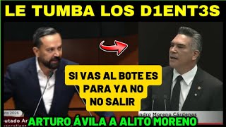 Le Tumba la DENT4DUR4 , si vas al B0TE es Para ya no Salir Jamás: Arturo Ávila a Alito Moreno ! 